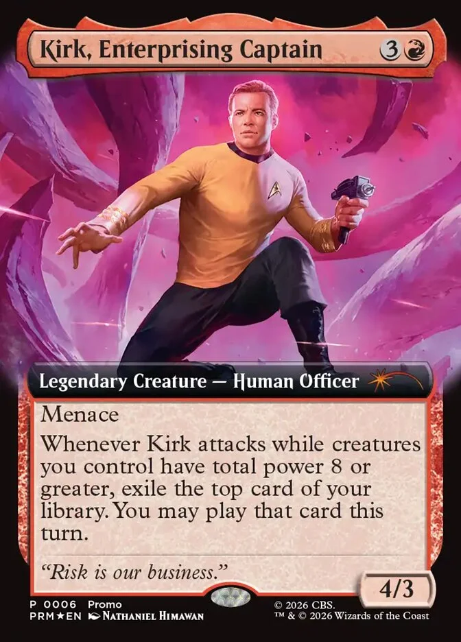 Kirk, Enterprising Captain 「PURL/2026-2」「EN」
