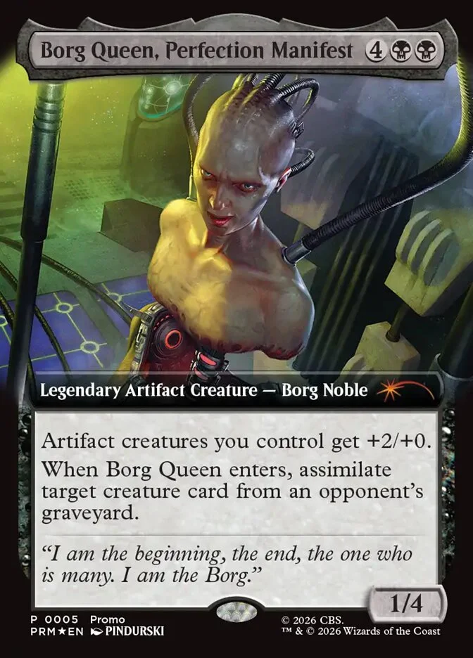 Borg Queen, Perfection Manifest 「PURL/2026-3」「EN」