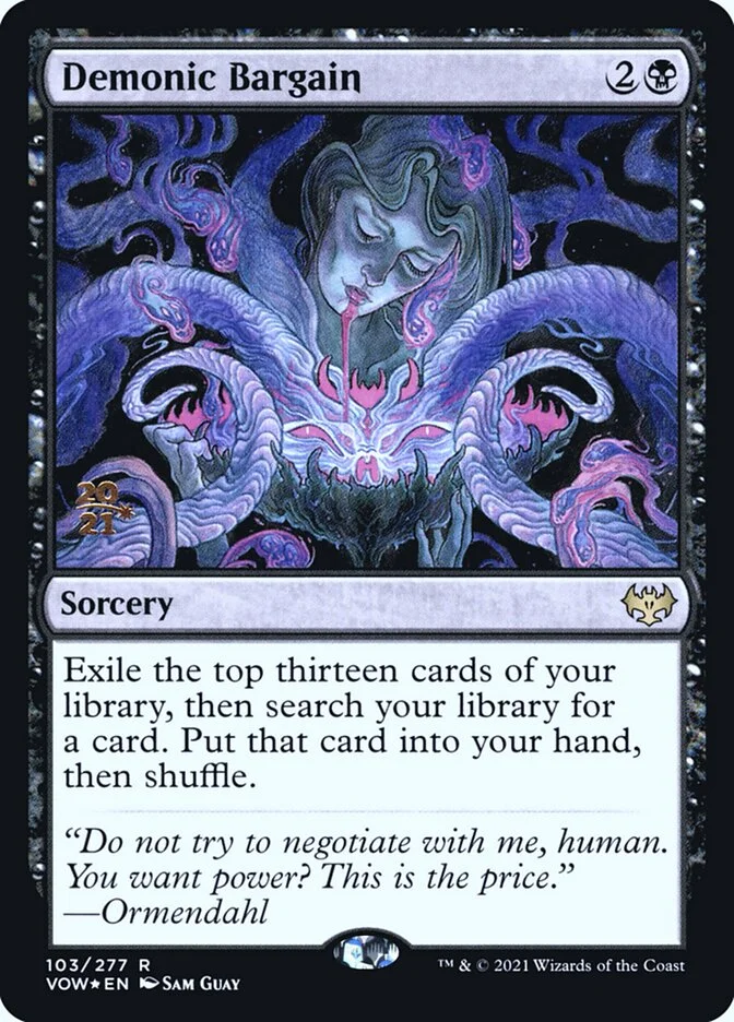 Demonic Bargain 「PVOW/103s」「EN」