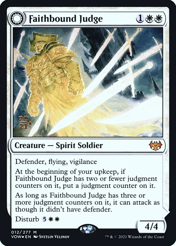 Faithbound Judge // Sinner's Judgment 「PVOW/12s」「EN」
