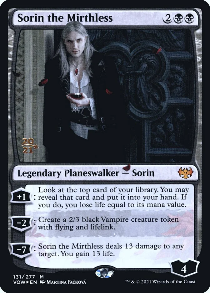 Sorin the Mirthless 「PVOW/131s」「EN」
