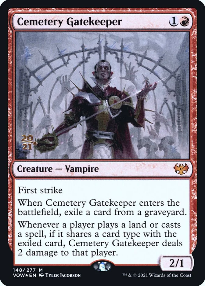 Cemetery Gatekeeper 「PVOW/148s」「EN」