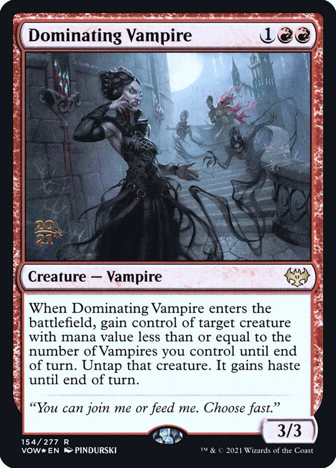 Dominating Vampire 「PVOW/154s」「EN」