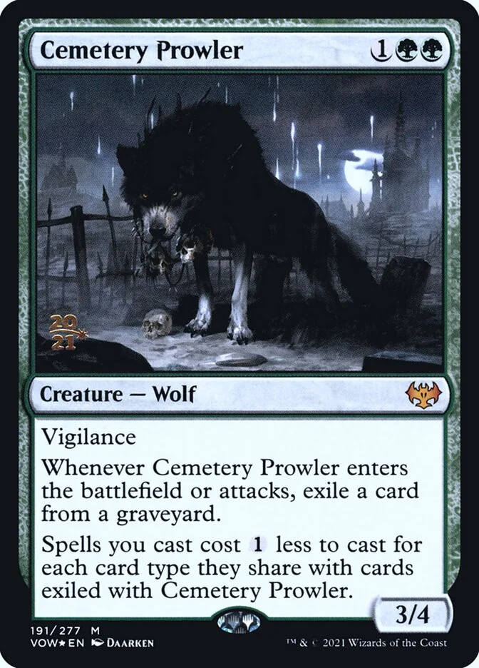 Cemetery Prowler 「PVOW/191s」「EN」