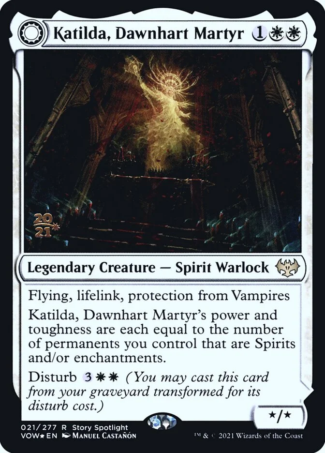 Katilda, Dawnhart Martyr // Katilda's Rising Dawn 「PVOW/21s」「EN」