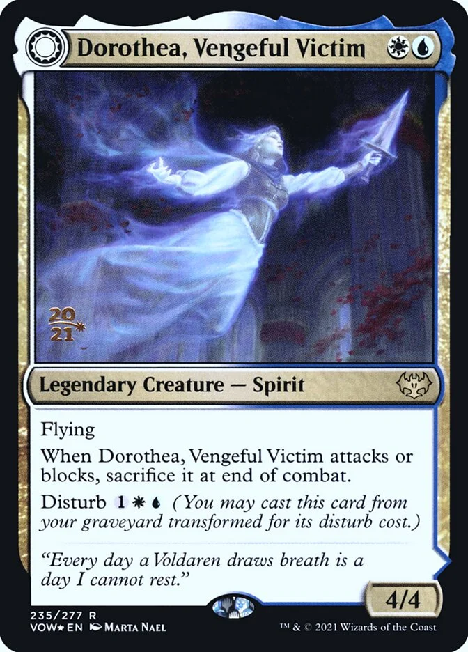 Dorothea, Vengeful Victim // Dorothea's Retribution 「PVOW/235s」「EN」