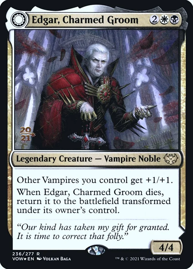 Edgar, Charmed Groom // Edgar Markov's Coffin 「PVOW/236s」「EN」