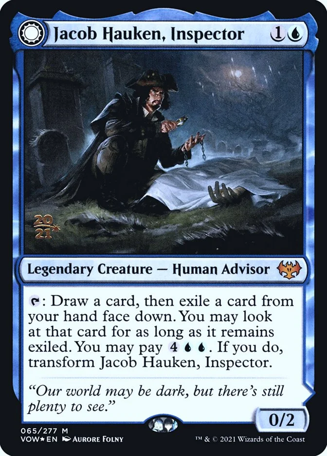Jacob Hauken, Inspector // Hauken's Insight 「PVOW/65s」「EN」