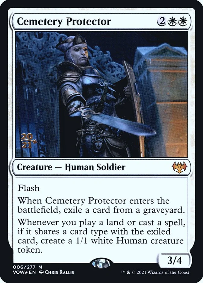 Cemetery Protector 「PVOW/6s」「EN」