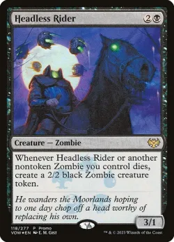 Headless Rider #118★ · Magic: The Gathering