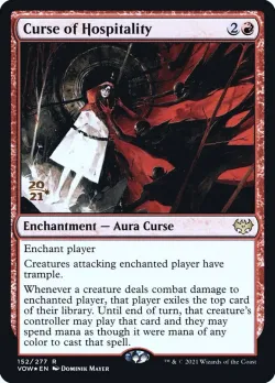 Curse of Hospitality #152s · Magic: The Gathering