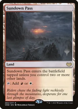Sundown Pass 「PVOW/266p」「EN」