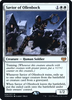 Savior of Ollenbock #34s · Magic: The Gathering