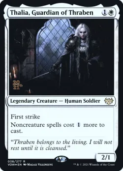 Thalia, Guardian of Thraben #38s · Magic: The Gathering