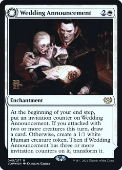 Wedding Announcement // Wedding Festivity #45s · Magic: The Gathering