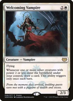 Welcoming Vampire #46★ · Magic: The Gathering