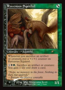 Ravenous Squirrel 「PW24/15」「EN」