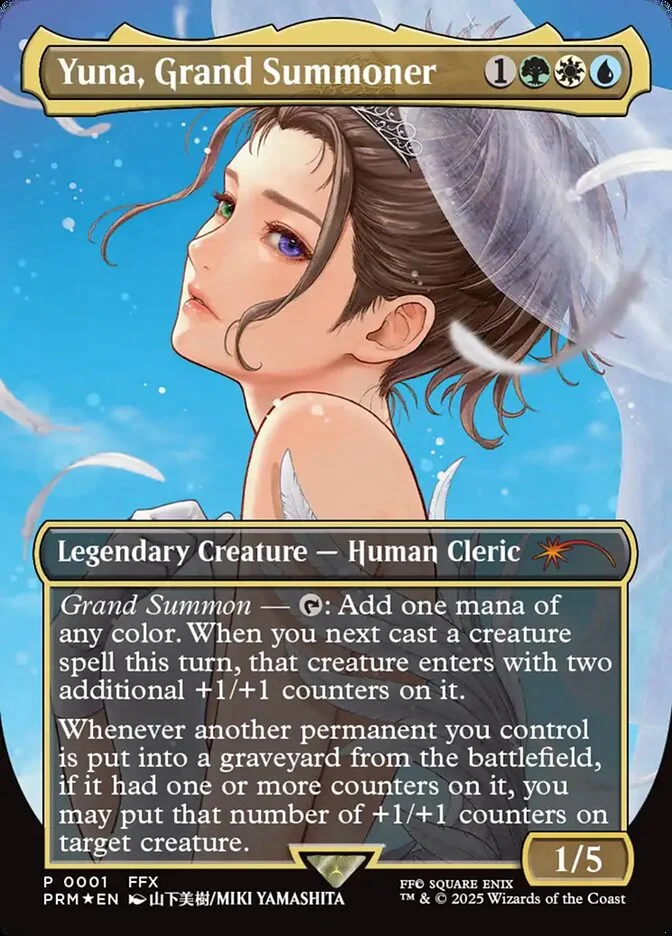 Yuna, Grand Summoner 「PW25/16」「EN」