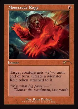 Monstrous Rage 「PW25/9」「EN」
