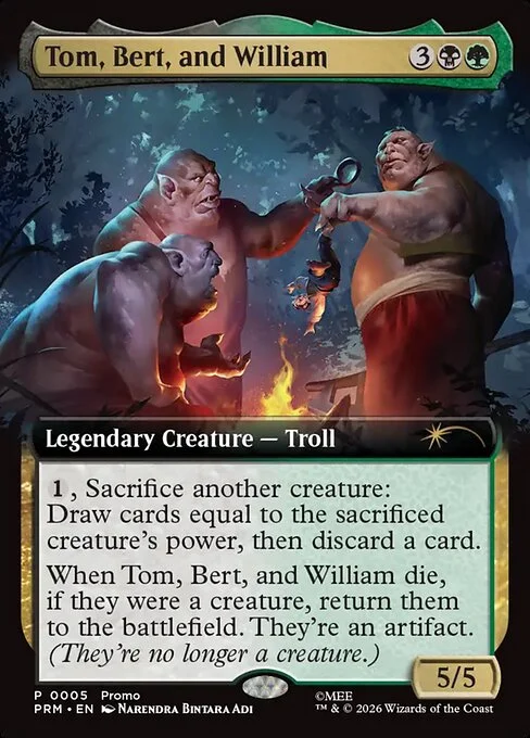 Tom, Bert, and William 「PW26/14」「EN」
