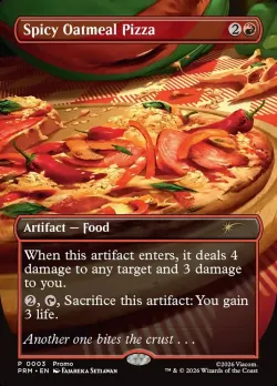 Spicy Oatmeal Pizza 「PW26/7」「EN」