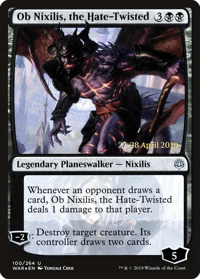Ob Nixilis, the Hate-Twisted 「PWAR/100s」「EN」