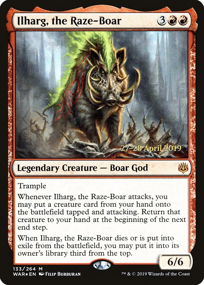 Ilharg, the Raze-Boar 「PWAR/133s」「EN」