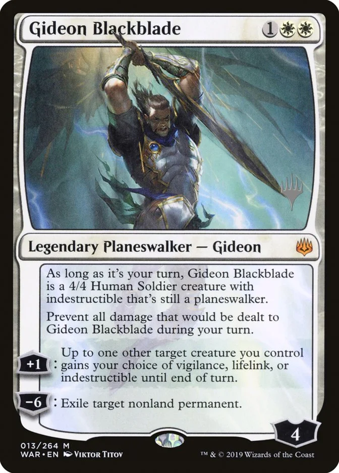 Gideon Blackblade 「PWAR/13p」「EN」