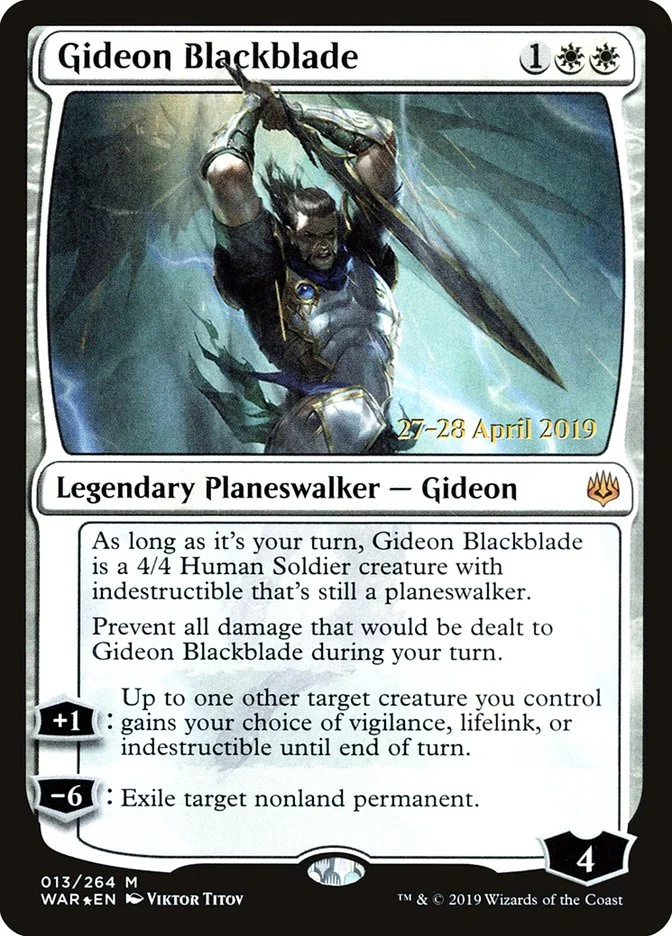 Gideon Blackblade 「PWAR/13s」「EN」