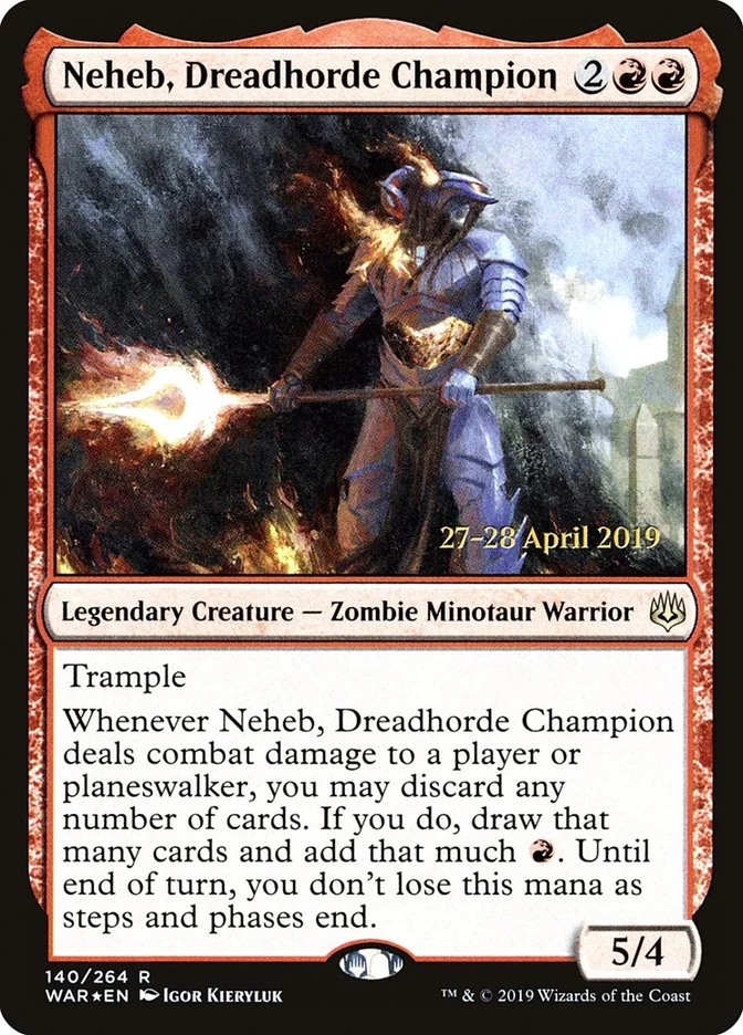 Neheb, Dreadhorde Champion 「PWAR/140s」「EN」