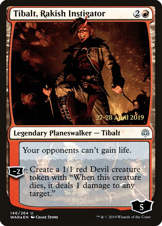 Tibalt, Rakish Instigator 「PWAR/146s」「EN」