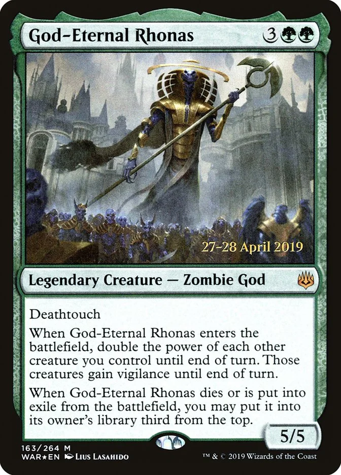 God-Eternal Rhonas 「PWAR/163s」「EN」