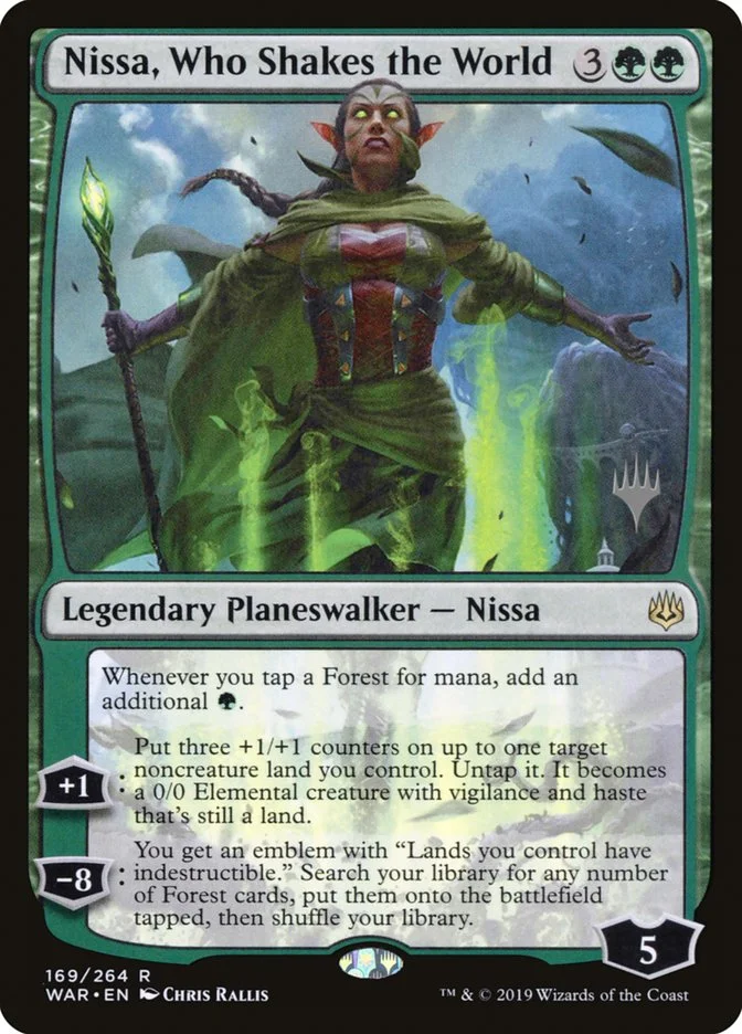 Nissa, Who Shakes the World 「PWAR/169p」「EN」