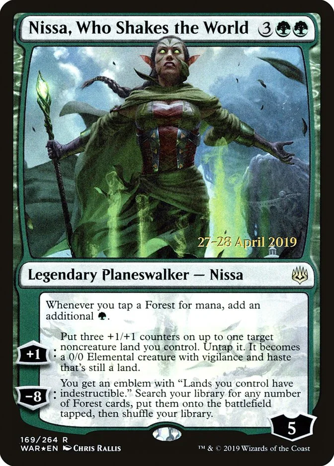 Nissa, Who Shakes the World 「PWAR/169s」「EN」