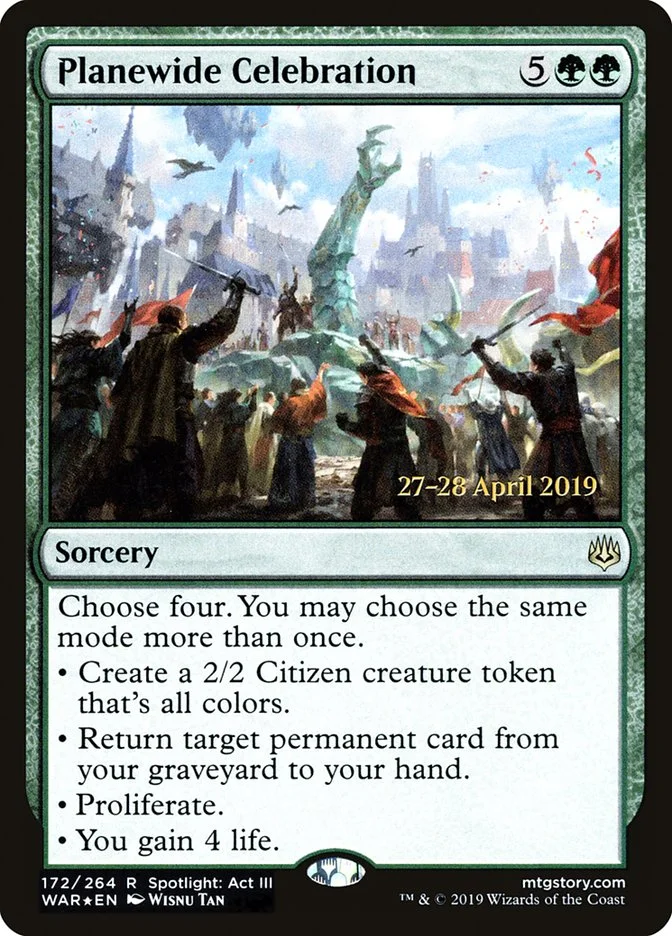 Planewide Celebration 「PWAR/172s」「EN」