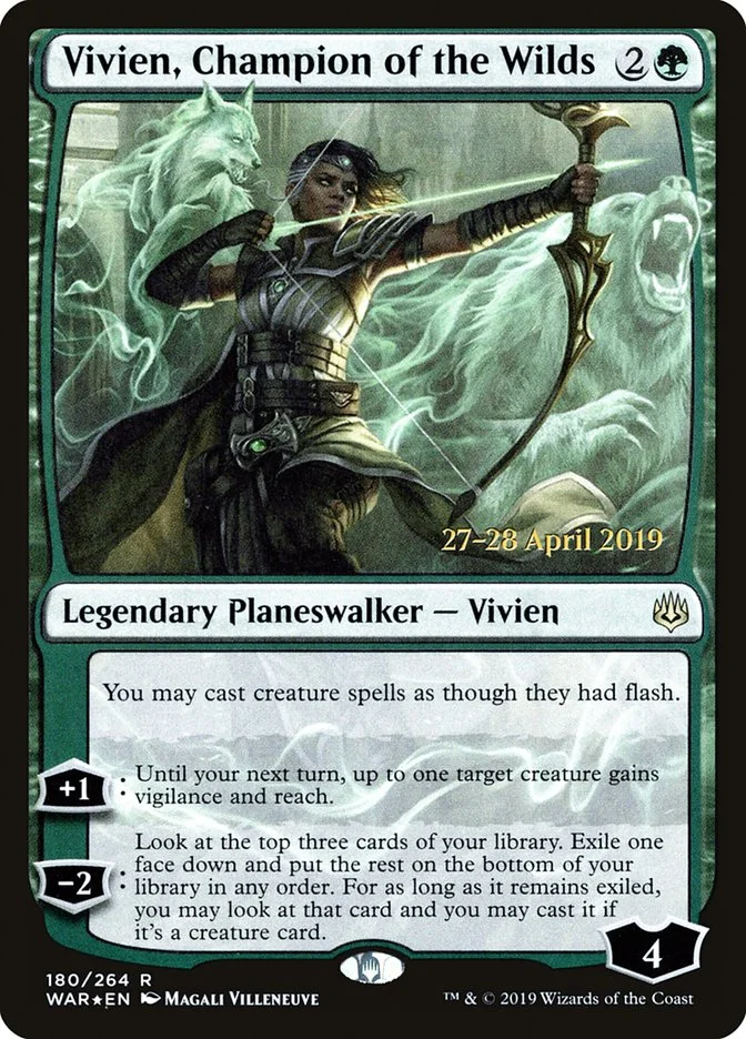 Vivien, Champion of the Wilds 「PWAR/180s」「EN」