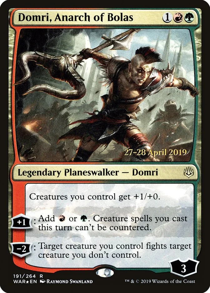Domri, Anarch of Bolas 「PWAR/191s」「EN」