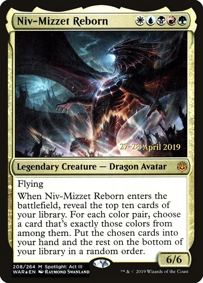 Niv-Mizzet Reborn 「PWAR/208s」「EN」