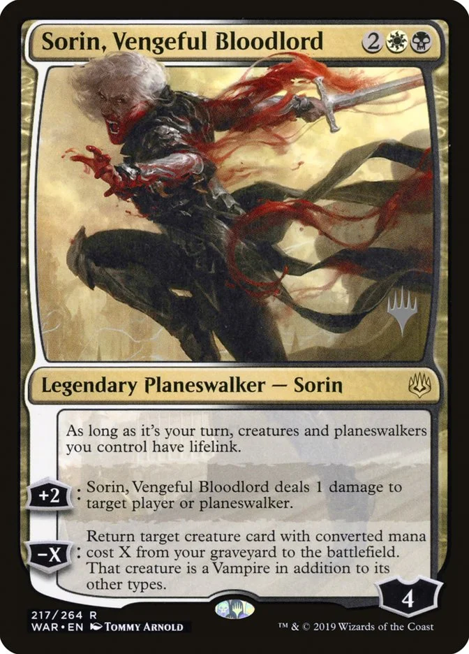 Sorin, Vengeful Bloodlord 「PWAR/217p」「EN」