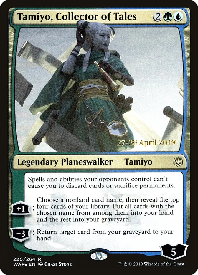 Tamiyo, Collector of Tales 「PWAR/220s」「EN」