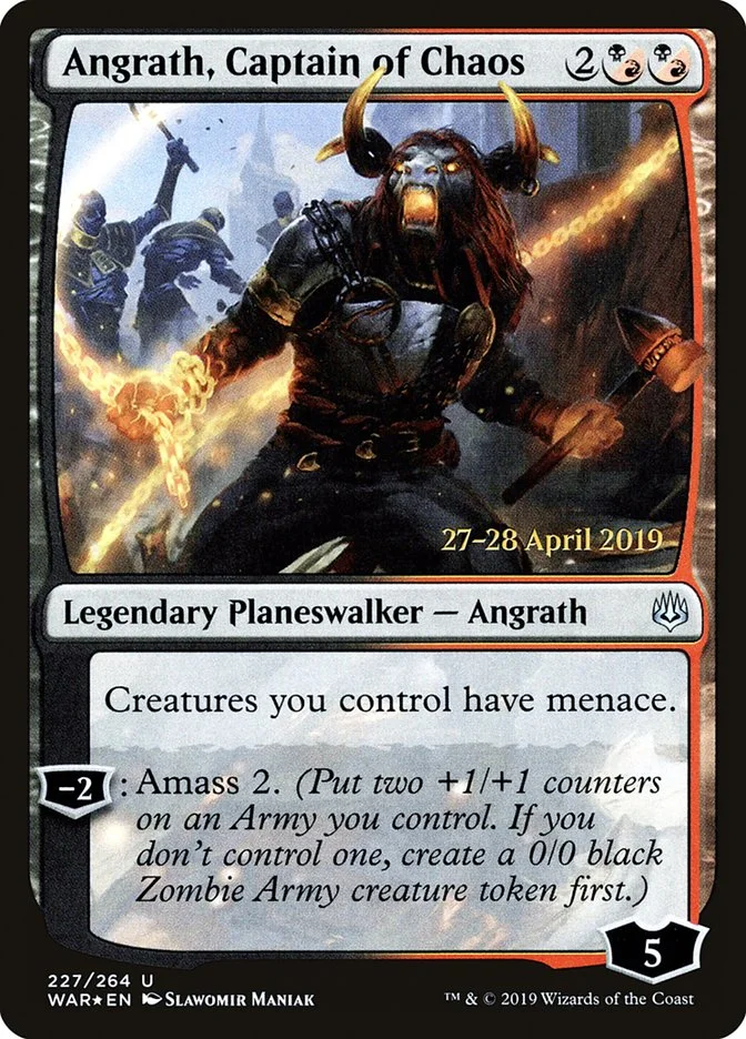 Angrath, Captain of Chaos 「PWAR/227s」「EN」