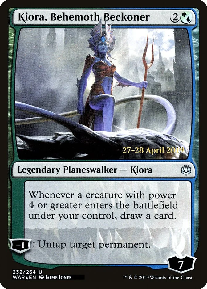 Kiora, Behemoth Beckoner 「PWAR/232s」「EN」
