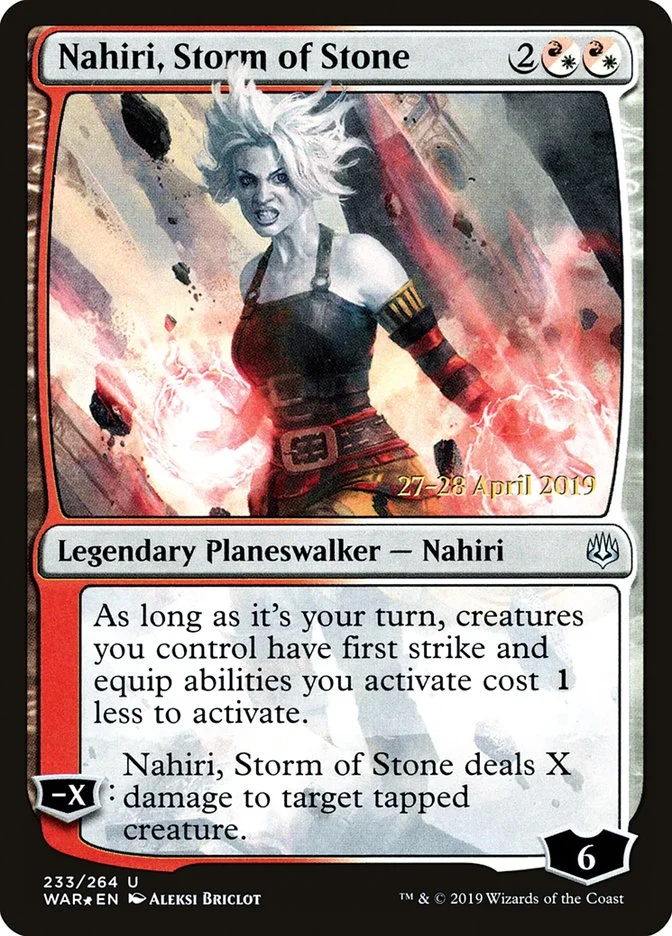 Nahiri, Storm of Stone 「PWAR/233s」「EN」