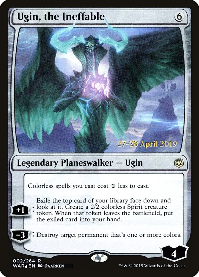 Ugin, the Ineffable 「PWAR/2s」「EN」