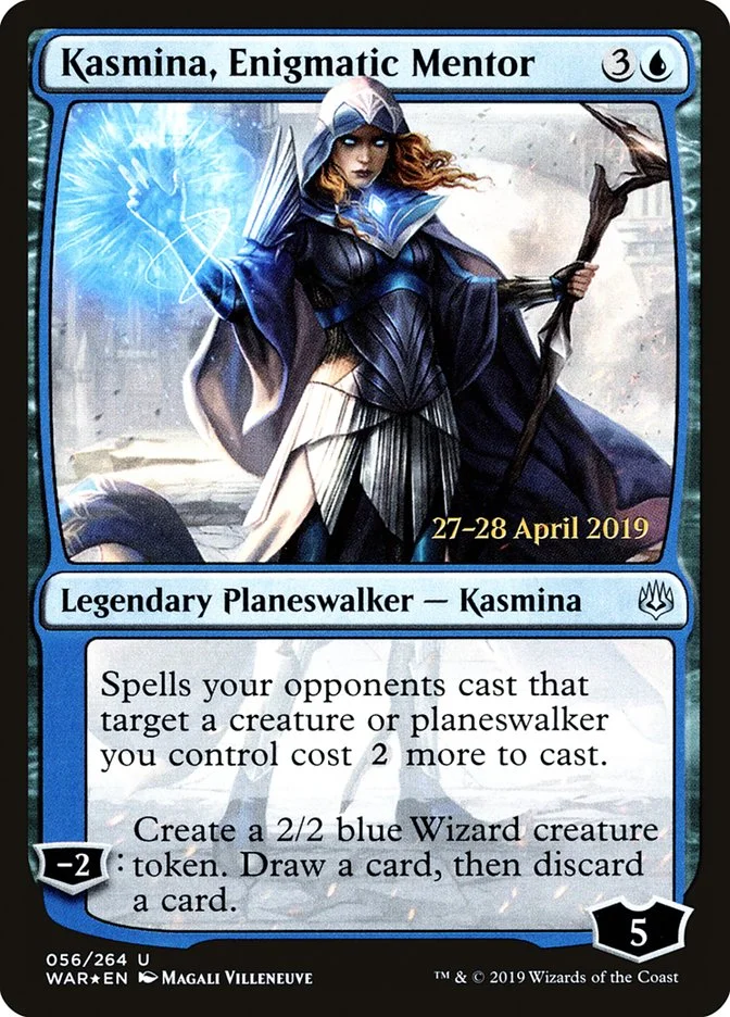 Kasmina, Enigmatic Mentor 「PWAR/56s」「EN」