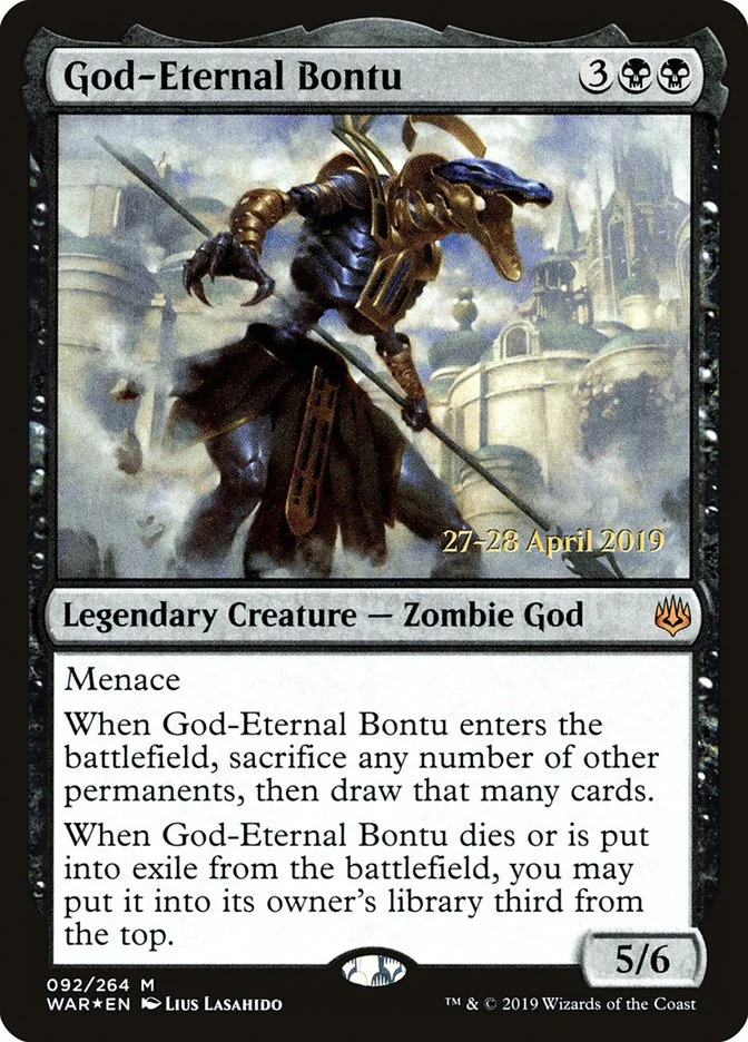 God-Eternal Bontu 「PWAR/92s」「EN」
