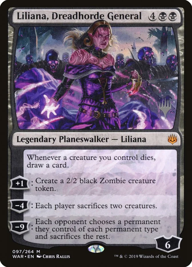 Liliana, Dreadhorde General 「PWAR/97p」「EN」