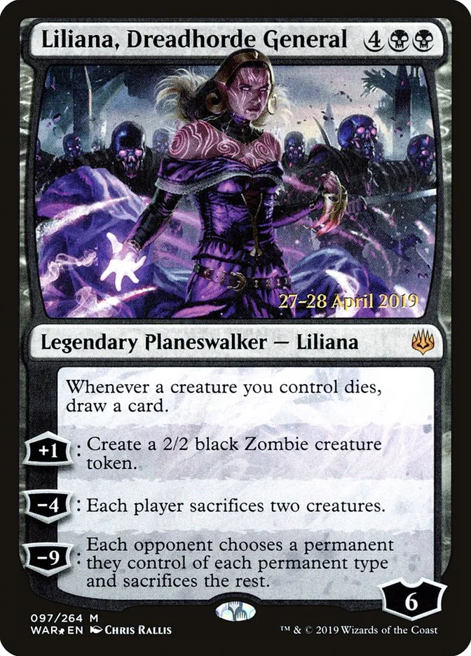 Liliana, Dreadhorde General 「PWAR/97s」「EN」