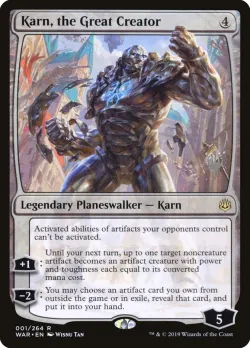 Karn, the Great Creator #1p · Magic: The Gathering