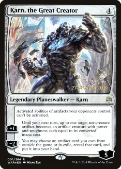 Karn, the Great Creator #1s · Magic: The Gathering